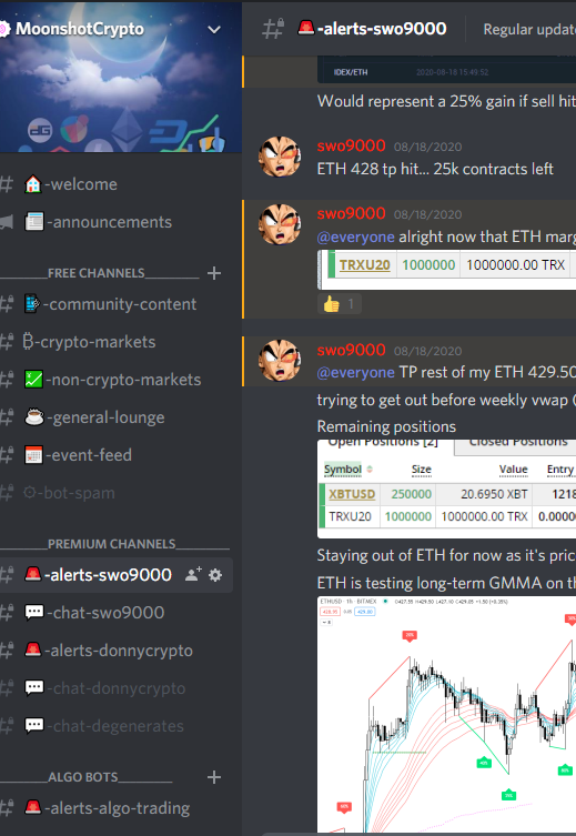 bitcoin trading chat
